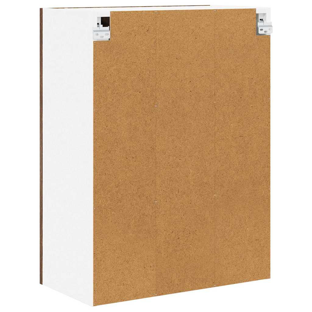 Hanging Cabinet Riga Smoked Oak 60 x 31 x 80 cm Engineered Wood